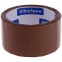 Клейкая лента упаковочная OfficeSpace, 48мм*40м, 38мкм, темная, ШК Клейкая лента упаковочная OfficeSpace, 48мм*40м, 38мкм, темная, ШК