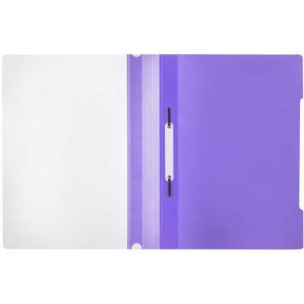Скоросшиватель пластиковый Attache, А4, Элементари, фиолетовый 10шт/уп