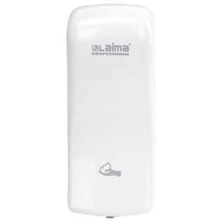 Дозатор для мыла-пены LAIMA PROFESSIONAL ORIGINAL, НАЛИВНОЙ, 0,8 л, белый, ABS-пластик, 605776