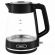 Чайник CENTEK CT-1014, 1,7 л, 2200 Вт, закрытый нагревательный элемент, стекло, черный, CT-1014 Black Чайник CENTEK CT-1014, 1,7 л, 2200 Вт, закрытый нагревательный элемент, стекло, черный, CT-1014 Black