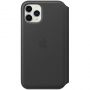 Чехол -книжка Apple Leather Folio для iPhone 11 Pro, чер, MX062ZM/A