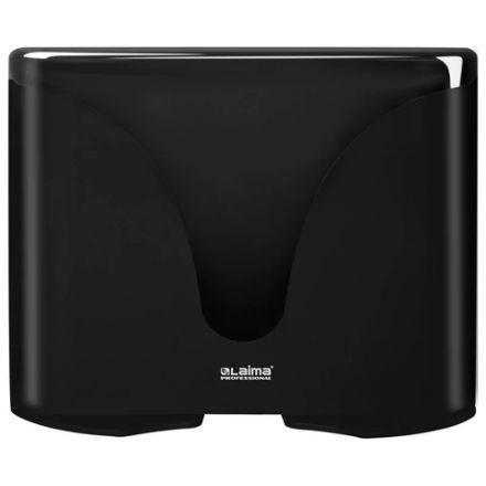 Диспенсер для полотенец EXTRA LAIMA PROFESSIONAL, (Система H2), Z-сложения, черный, ABS-пластик, 609473, 303369