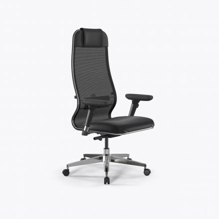 Кресло SynchroSit 10 L1-115D - X2+Extra /Um00/Wm12/D13P(M23.B22.G18.W02) Черный