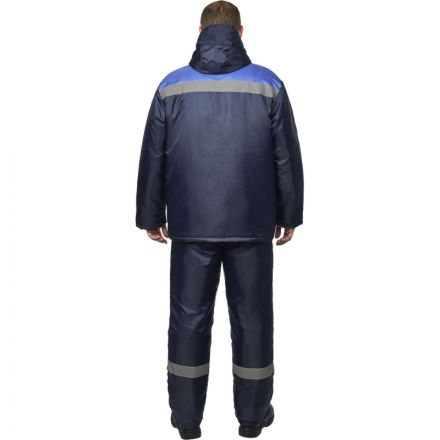 Костюм рабочий зимний муж з12-КПК с СОП син/вас оксф 48-50/170-176 Костюм рабочий зимний муж з12-КПК с СОП син/вас оксф 48-50/170-176