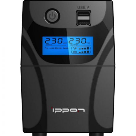 ИБП Ippon Back Power Pro II Euro 850 480Вт 850ВА черный (1005575)
