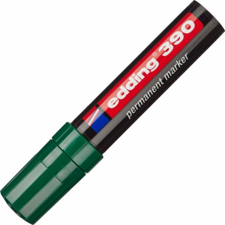 Маркер перманентный EDDING 390/4 зеленый 4-12мм скошенный наконеч Маркер перманентный EDDING 390/4 зеленый 4-12мм скошенный наконеч