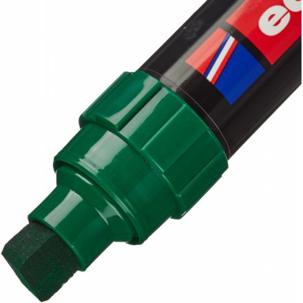 Маркер перманентный EDDING 390/4 зеленый 4-12мм скошенный наконеч Маркер перманентный EDDING 390/4 зеленый 4-12мм скошенный наконеч