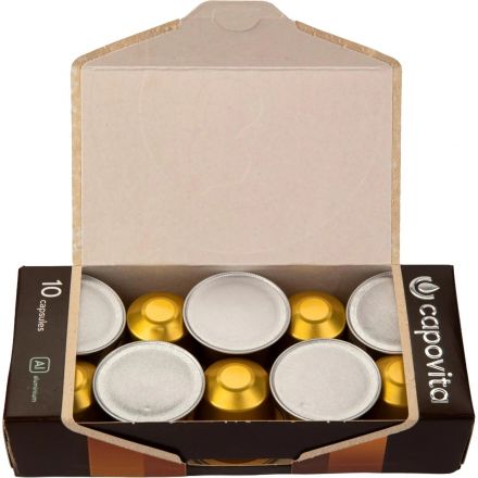 Кофе в капсулах Capovita Caramel Nespresso с ароматом карамели, 10шт Кофе в капсулах Capovita Caramel Nespresso с ароматом карамели, 10шт