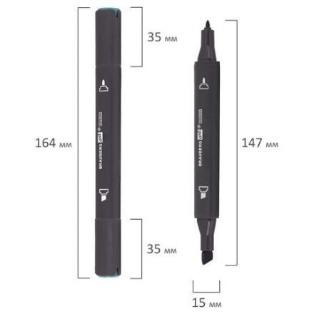 Маркер для скетчинга ХУДОЖЕСТВЕННЫЙ 1 мм - 6 мм BRAUBERG ART CLASSIC, ЗЕЛЕНАЯ БИРЮЗА (B635), 151843 Маркер для скетчинга ХУДОЖЕСТВЕННЫЙ 1 мм - 6 мм BRAUBERG ART CLASSIC, ЗЕЛЕНАЯ БИРЮЗА (B635), 151843