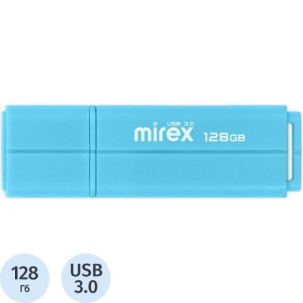 Флеш-память Mirex USB 3.0 LINE BLUE 128Gb (13600-FM3LB128 ) Флеш-память Mirex USB 3.0 LINE BLUE 128Gb (13600-FM3LB128 )