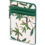 Картхолдер на молнии  flora.олива, 11.5 x 0,7 x 7,5 см 14-096/04