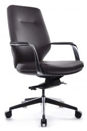 Кресло Alonzo-M В1711 Тёмно-коричневый (3072) натуральная кожа 68*68*102-108