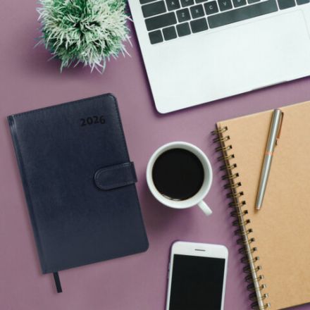 Ежедневник датированный 2026 А5 148х218 мм, GALANT "Ritter", под кожу, темно-синий, 117492 Ежедневник датированный 2026 А5 148х218 мм, GALANT "Ritter", под кожу, темно-синий, 117492