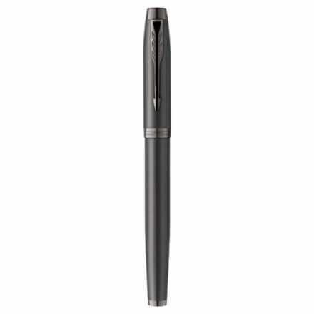 Ручка-роллер PARKER "IM Professionals Monochrome Titanium", черный лак, нержавеющая сталь, черная, 2172960 Ручка-роллер PARKER "IM Professionals Monochrome Titanium", черный лак, нержавеющая сталь, черная, 2172960