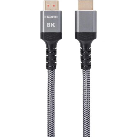 Кабель HDMI 19M/M,ver. 2.1 8KX60Hz (Econom) оплетка 3m iOpen <ACG859A-3.0