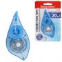 Корректирующая лента BRAUBERG PRO, 5 мм х 20 м, механизм перемотки, корпус синий, блистер, 272492
