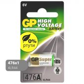 Батарейка GP 476AFRA-2C1 4LR44, высоковольтный элемент питания Батарейка GP 476AFRA-2C1 4LR44, высоковольтный элемент питания