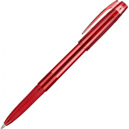 Ручка шариковая Pilot Super Grip BPS-GG-F-R красная (толщина линии 0.22 мм)