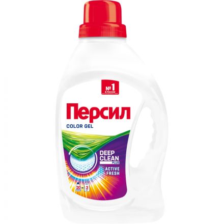 Гель для стирки PERSIL Гель Колор 1,3л д/цветного белья 20стир