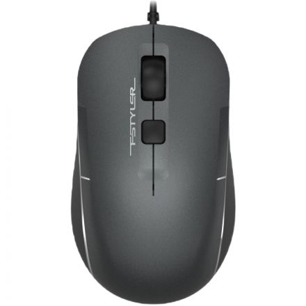 Мышь компьютерная A4Tech Fstyler FM26 серый/черный (800-1600dpi) USB (4but) Мышь компьютерная A4Tech Fstyler FM26 серый/черный (800-1600dpi) USB (4but)