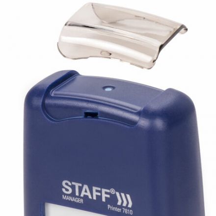 Датер-мини STAFF, месяц цифрами, оттиск 22х4 мм, "Printer 7810 BANK", 237433 Датер-мини STAFF, месяц цифрами, оттиск 22х4 мм, "Printer 7810 BANK", 237433
