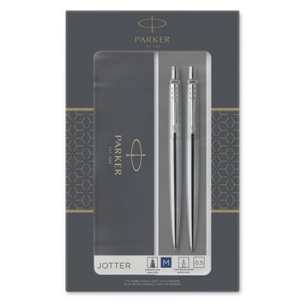 Набор пишущих принадл. PARKER Jotter Stainless Steel шар.ручка+карандаш