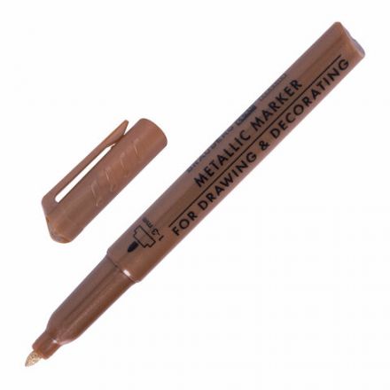 Набор маркеров для декорирования и рисования 3 ЦВЕТА BRAUBERG ART METALLIC, линия письма 1-3 мм, 152440 Набор маркеров для декорирования и рисования 3 ЦВЕТА BRAUBERG ART METALLIC, линия письма 1-3 мм, 152440