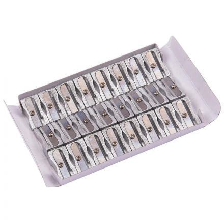 Точилка ручная Deli, 1 отверстие, алюминиевый сплав, стальное лезвие Точилка ручная Deli, 1 отверстие, алюминиевый сплав, стальное лезвие