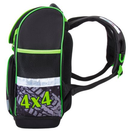 Ранец ЮНЛАНДИЯ WISE, 1 отделение, 3 кармана, устойчивое дно, "Offroad", 37х29х15 см, 228814 Ранец ЮНЛАНДИЯ WISE, 1 отделение, 3 кармана, устойчивое дно, "Offroad", 37х29х15 см, 228814