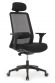 Кресло Ворк W-218C BLACK Черный