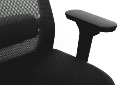 Кресло Ворк W-218C BLACK Черный