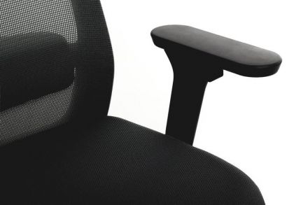 Кресло Ворк W-218C BLACK Черный