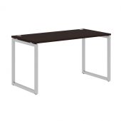 Стол прямой XQST 147 Легно темный/Алюминий 1400х700х750 Стол прямой XQST 147 Легно темный/Алюминий 1400х700х750