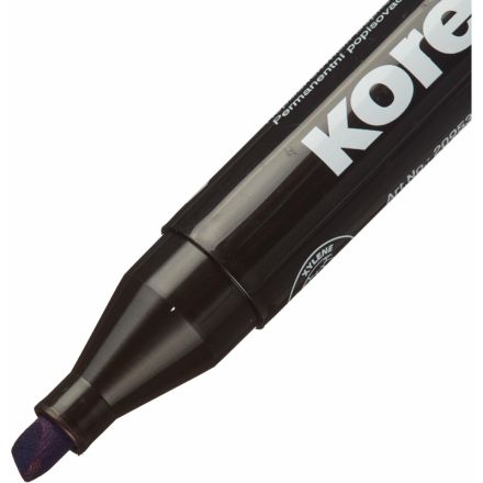 Маркер перманентный Kores 20953 синий (толщина линии 3-5 мм) Маркер перманентный Kores 20953 синий (толщина линии 3-5 мм)