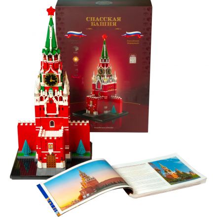 Конструктор Архитектура России Спасская башня, 2379 дет, звук и свет