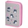 Пенал BRAUBERG, 1 отделение, полиэстер, 21х14 см, "Cat patches", 272327 Пенал BRAUBERG, 1 отделение, полиэстер, 21х14 см, "Cat patches", 272327