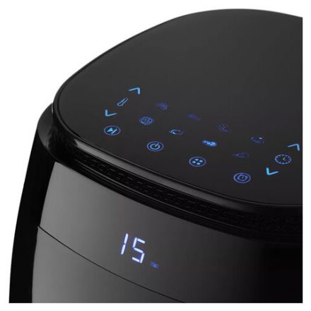 Аэрогриль KITFORT КТ-2202, 1500 Вт, 3,2 л, 8 программ, таймер, сенсорное управление, черный Аэрогриль KITFORT КТ-2202, 1500 Вт, 3,2 л, 8 программ, таймер, сенсорное управление, черный