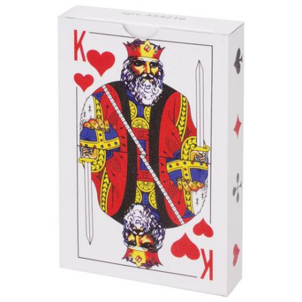 Карты игральные, 54 карты, с пластиковым покрытием, 454216 Карты игральные, 54 карты, с пластиковым покрытием, 454216