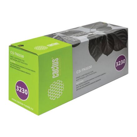 Картридж лазерный CACTUS (CS-TN3230) для BROTHER HL-5340D/5350DN/5370DW/DCP-8070D, ресурс 3000 стр. Картридж лазерный CACTUS (CS-TN3230) для BROTHER HL-5340D/5350DN/5370DW/DCP-8070D, ресурс 3000 стр.