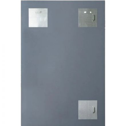 Зеркало МГЛ_настенное Комус Мебель 120К (400x600) багет ПВХ бежев.косичка