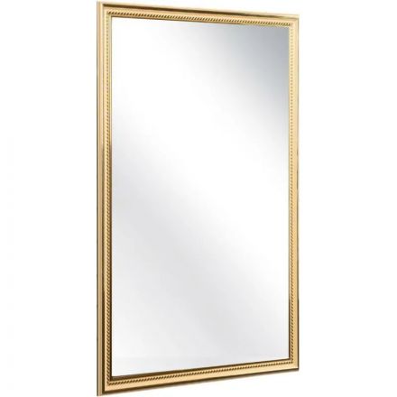 Зеркало МГЛ_настенное Комус Мебель 120К (400x600) багет ПВХ бежев.косичка