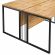 Рабочая станция К-Loft 241S004 2 раб.м. 1380х1370х750 дуб натур./графит