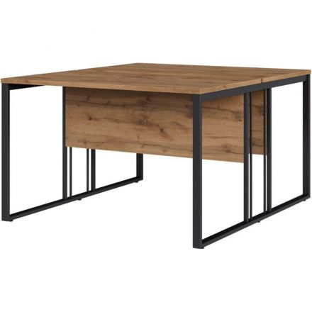 Рабочая станция К-Loft 241S004 2 раб.м. 1380х1370х750 дуб натур./графит