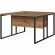 Рабочая станция К-Loft 241S004 2 раб.м. 1380х1370х750 дуб натур./графит
