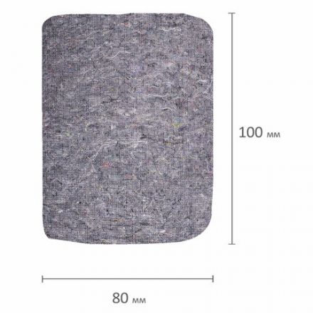 Тряпка для мытья пола 80х100 см, плотность 180 г/м2, серое ХПП, 80% хлопок, 20% полиэфир, "Эконом" LAIMA, 600836 Тряпка для мытья пола 80х100 см, плотность 180 г/м2, серое ХПП, 80% хлопок, 20% полиэфир, "Эконом" LAIMA, 600836