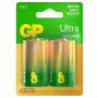 Батарейка GP Ultra G-Tech D (LR20) 13A алкалиновая, BC2