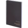 Бизнес-тетрадь, BS, А5, 120л., клетка, спираль. Believe, черный N4200