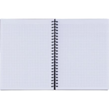 Бизнес-тетрадь, BS, А5, 120л., клетка, спираль. Believe, черный N4200