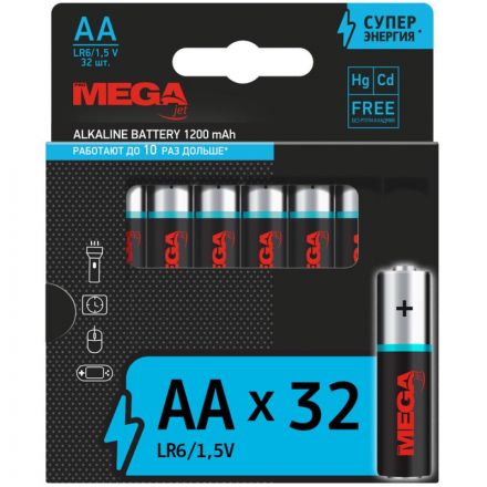 Батарейка Promega AA/LR06 бл/32шт Батарейка Promega AA/LR06 бл/32шт
