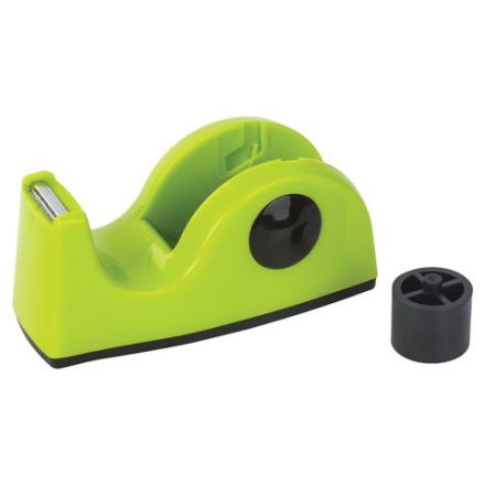 Диспенсер для клейкой ленты BRAUBERG настольный, утяжеленный, средний, салатовый, 11,8х5х5 см, 440143 Диспенсер для клейкой ленты BRAUBERG настольный, утяжеленный, средний, салатовый, 11,8х5х5 см, 440143